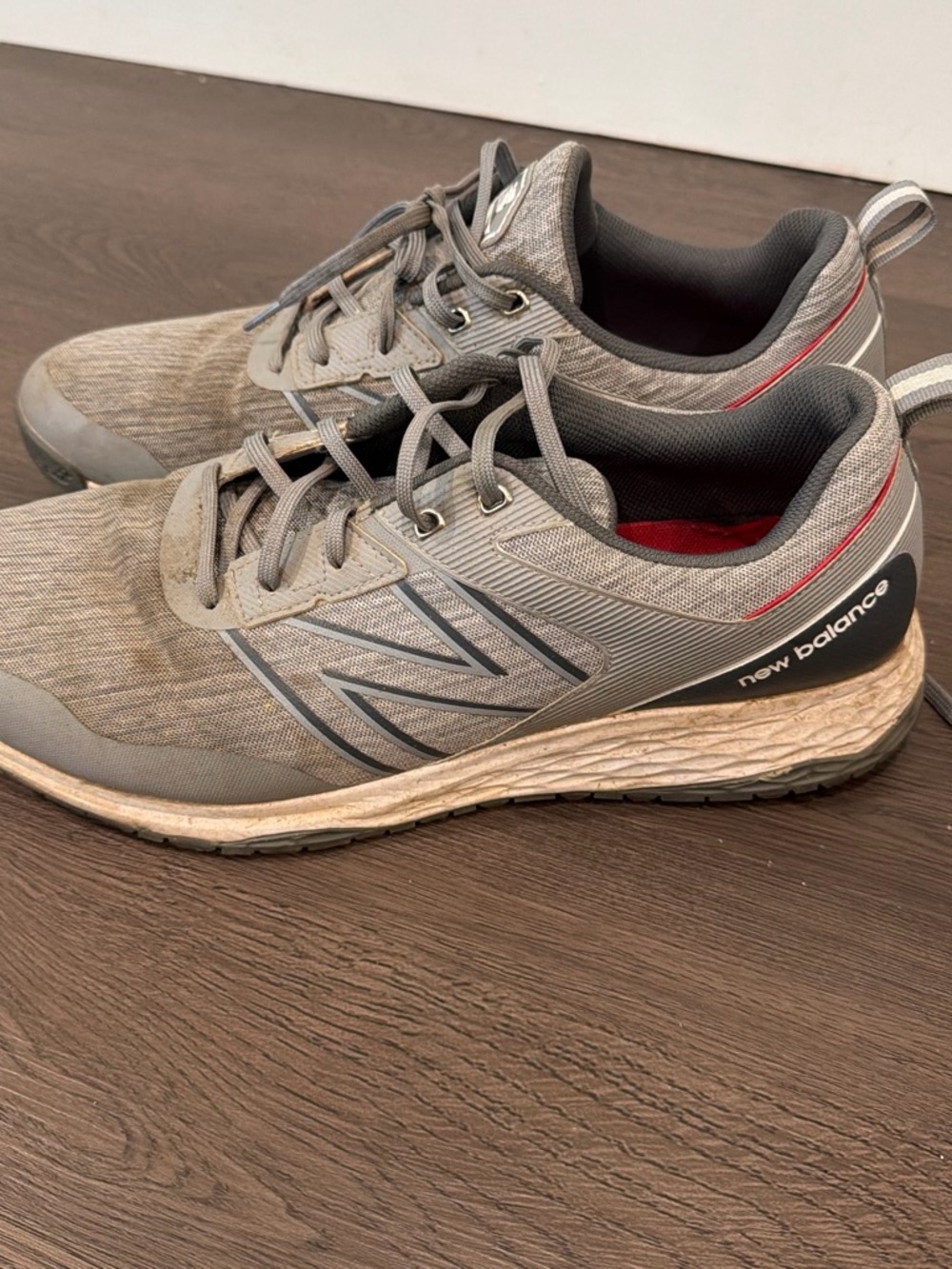 New Balance Men’s Grey Turf Shoes